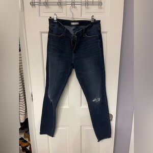 LC Lauren Conrad Dark Blue Skinny Jeans